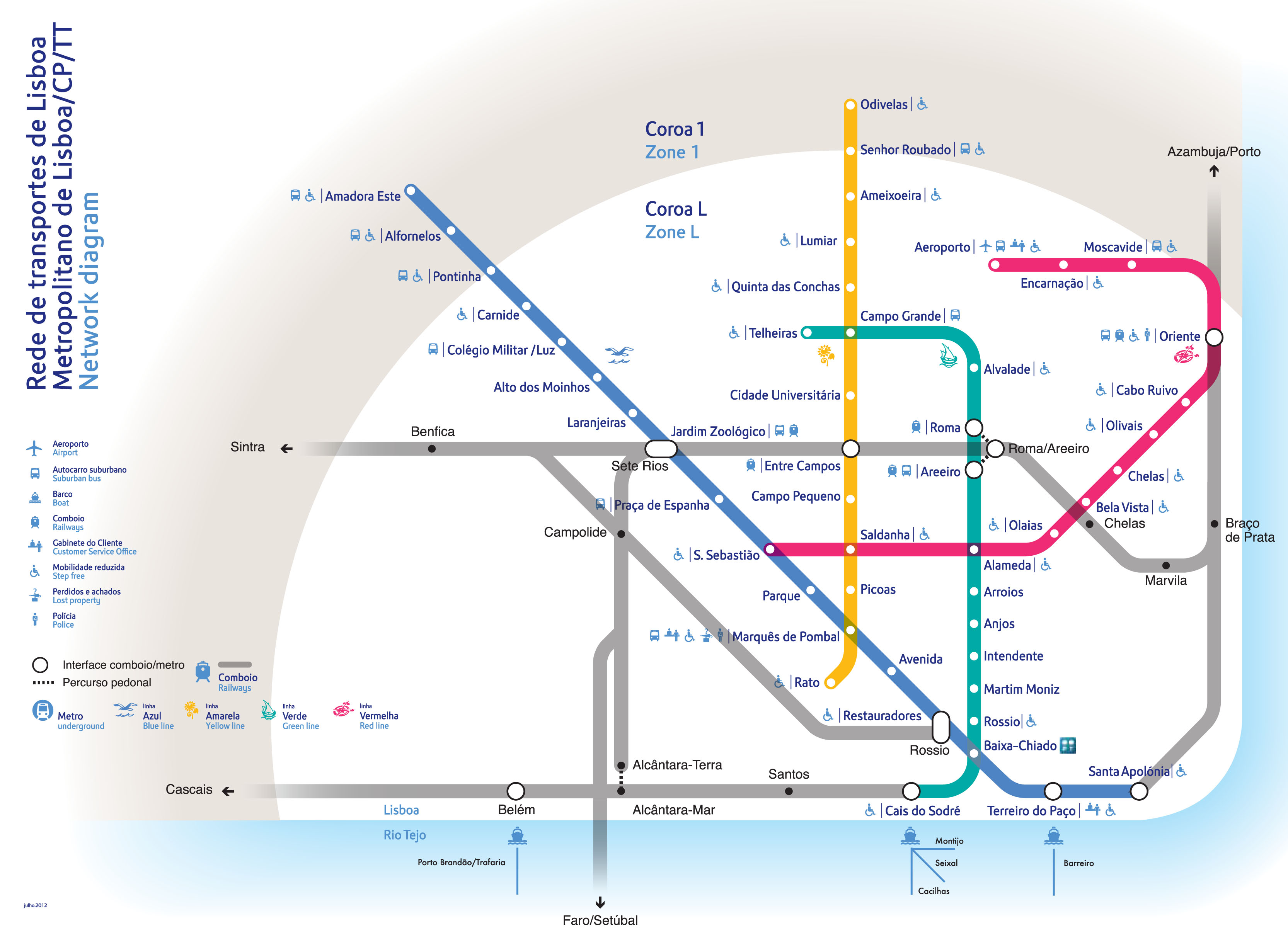 Metro no aeroporto de Lisboa | Casa de Hóspedes em Lisboa